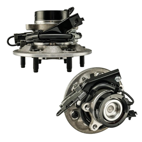 Pair Front Wheel Bearing And Hub Assembly With ABS For Chevy Colorado 2004 To 2008 RWD GMC Canyon 2004 To 2008 RWD