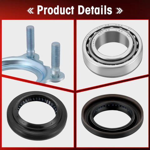 Rear Axle Bearing And Seal Kit For Jeep Wrangler JK JKU 2007 To 2017 Includes Bearing Seal And Retainer Replacement
