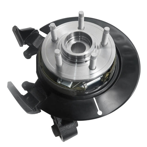 Rear Wheel Hub Bearing Steering Knuckle Assembly For 2006 To 2010 Mercury Mountaineer 2006 To 2010 Ford Explorer And 2007 To 2010 Explorer Sport Trac 5 Lug Direct Fit Heavy Duty Replacement