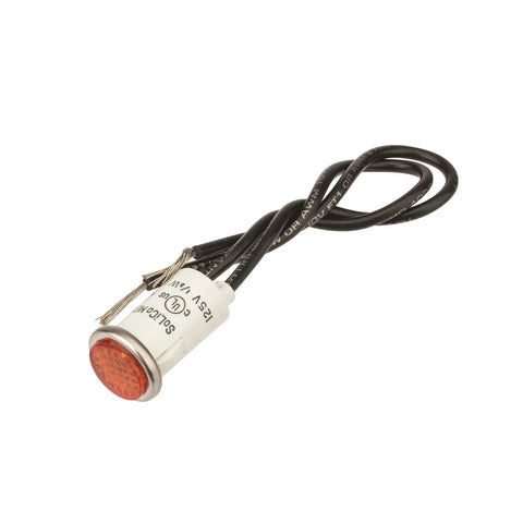 Round Indicator Light With Non Replaceable Lamps For Press Fit 0.5 Inch Panel Cutout And 0.5 Inch Mounting Hole Diameter