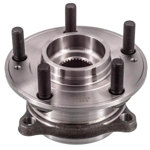 Front Hub Bearing Assembly For Kia Sorento Rondo And Hyundai Santa Fe 5 Lug Without ABS Bolt On Direct Fit 30 Spline