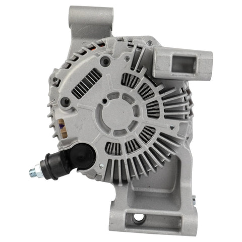 High Output 110Amp 12V Alternator For Mazda 5 2.3L 2008 2009 2010 With CW 6-Groove Pulley Beefed-Up Replacement Premium CNC Castings