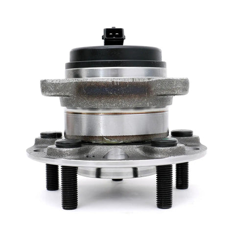 Rear Wheel Bearing Hub Assembly Set Of 2 For Easy Install Budget Friendly Replacement Fits Hyundai Sonata 2015 2019 All Models, Hyundai Tucson 2016 2021 FWD, Veloster N 2020 2022 All Models, Kia Optima 2016 2020 All Models, front view