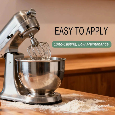 Food Grade Grease For Kitchen Appliances 5 Oz Bottle NSF H1 Accredited Sanitary Lubricant in use with stand mixer