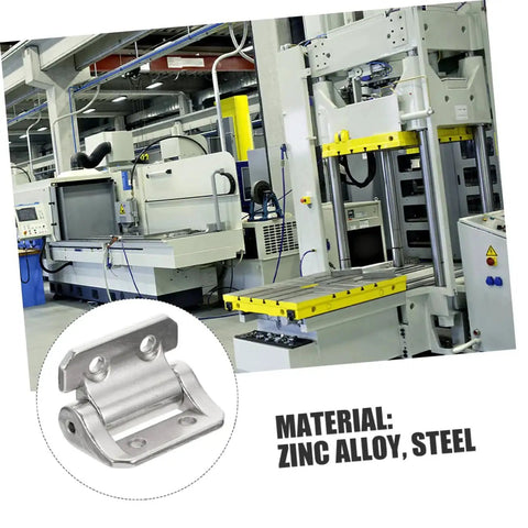 Heavy Duty Damping Zinc Alloy Cabinet Door Hinge With High Load Capacity For Residential And Furniture Doors, Metal Silver Finish