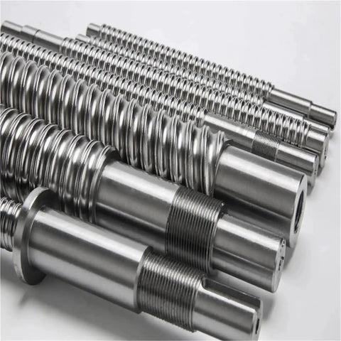 Miniature 8mm Pitch Ball Screw With Nut For 3D Printing Machines, Model SFK0801 No Machined, stainless steel screws