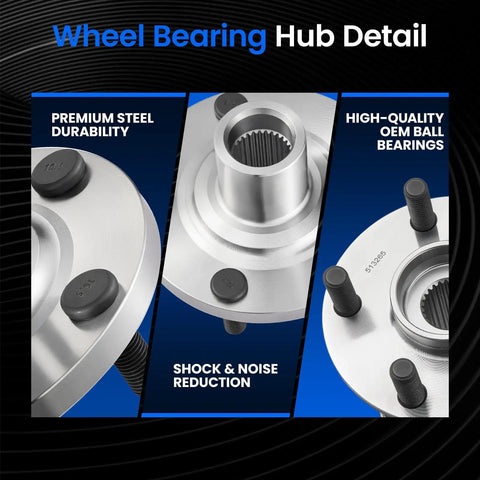 Front Wheel Bearing And Hub Assembly 930-400 5-Lug 2-Piece Set for Toyota Avalon and Lexus ES detail image