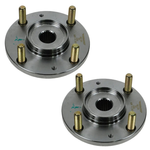 Two Piece Front Passenger Side Wheel Bearing And Hub Kit For 2001 To 2006 Elantra Direct Fit Premium Quality Includes Two Front Wheel Bearings And Hubs