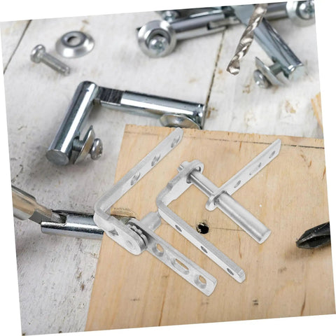 Heavy Duty Stainless Steel Pivot Hinge Set For Saloon Doors with Auto Close Function Concealed Design For Hidden Bookcase Doors