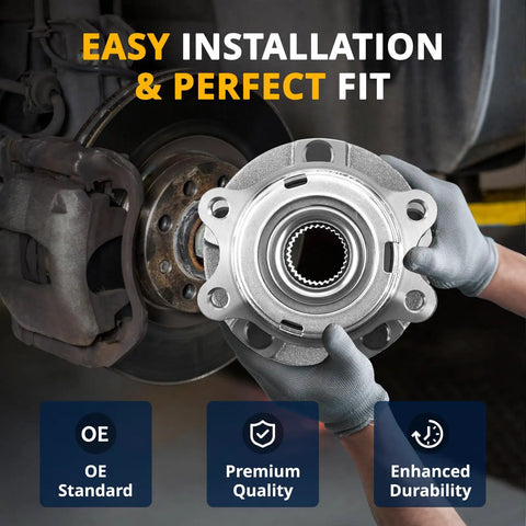 Rear Wheel Bearing Hub Replacement For AWD Kia Rondo And Hyundai Santa Fe Series 2007 To 2020 Fits Santa Fe Sport XL Veracruz