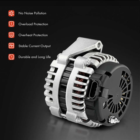 Alternator For Toyota Camry And Solara 1997 To 2001 2.2L 80A 12V CW 5 Groove Pulley Replacement, high-output auto part