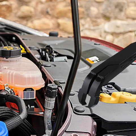 75 Degree Angled U-Joint Snap Ring Pliers With Push Pin Removal Tool for Auto and Medium Duty Vehicles near car engine