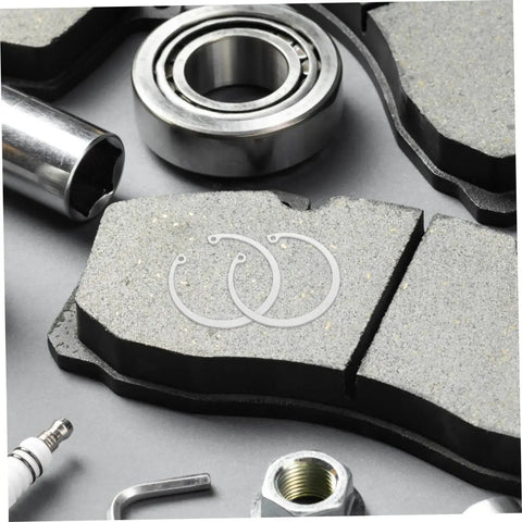 5 Piece Stainless Steel Snap Rings Kit Internal External Circlips Retaining Rings Assortment For DIY And Professional Use