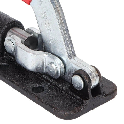 Push Pull Toggle Clamp For Heavy Duty Welding And Fabrication, 30607M Or 36330M, close-up view showing metal components on base