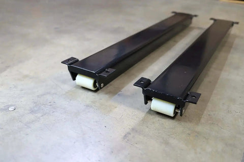Portable Livestock Weigh Beam System With 10,000 Lb Capacity And 2 Lb Resolution, Heavy Duty Welded Steel, showing two 48-inch bars