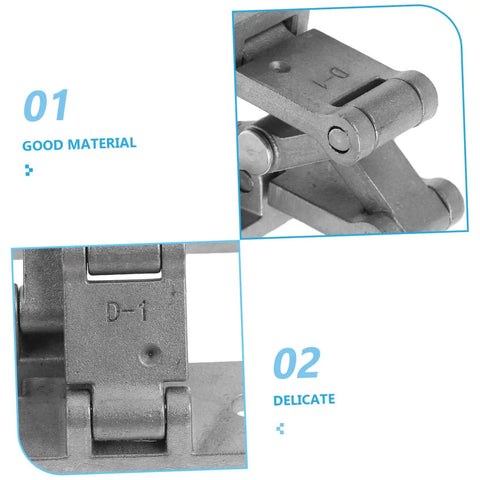 Heavy Duty Stainless Steel Invisible Door Hinges For Indoor And Outdoor Use Concealed Design examined in close-up images showing material and design details.