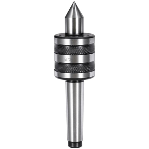 MT2 Live Center For Lathe And CNC Milling, Precision Rotary Live Center With 2MT Shank, 60 Degree Point