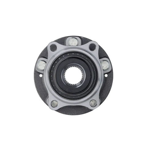 Front view of Wheel Bearing And Hub Assembly Fits Hyundai Sonata Kia Optima Sportage Cadenza Tucson Nexo Front Or Rear Replacement OE Style Wheel Hub To Restore Quiet Smooth Ride