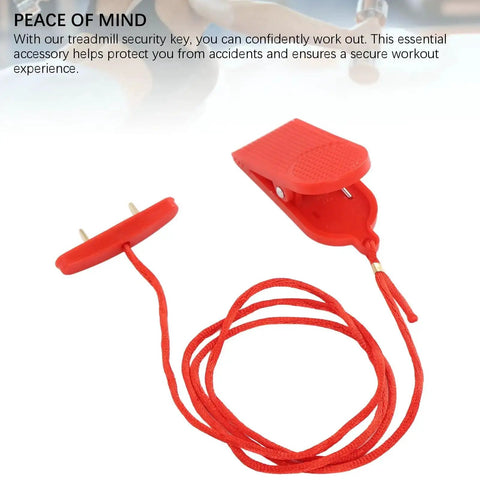 Must Have Magnetic Treadmill Safety Key With Double Insert Design Easy Fit Emergency Stop Key Compatible With JX ZXCH ISPO