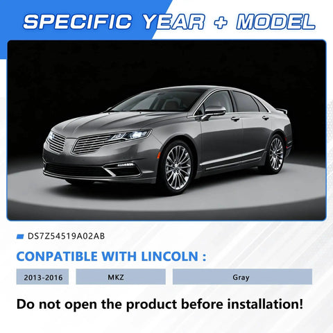 Gray 2013-2016 MKZ car compatible with Sunroof Sunshade Cover For MKZ 2013-2016 Replacement DS7Z54519A02AB Gray