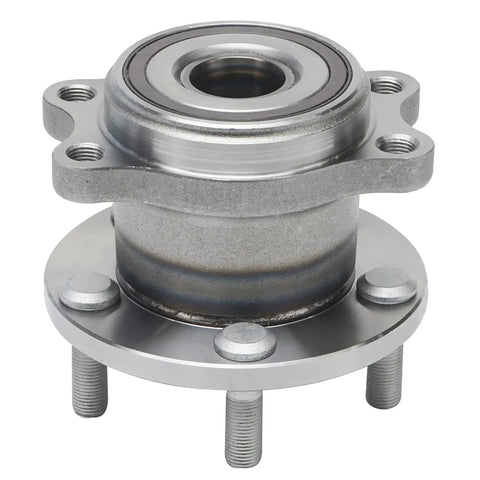 Rear Wheel Bearing Hub Assembly Pair For 2005-2009 Subaru Outback And Legacy, 5 Lug, M12x1.25, 4-Bolt Square Flange, ABS Encoder