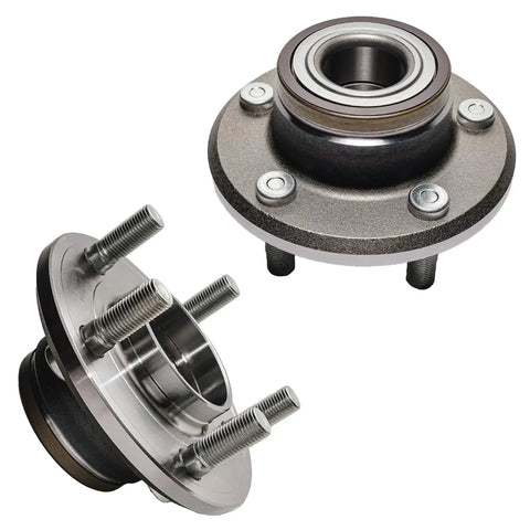 Beefed Up 4 Piece Front And Rear Wheel Bearing Hub Assembly Kit For 2008 To 2014 Dodge Challenger, 2009 To 2014 Charger