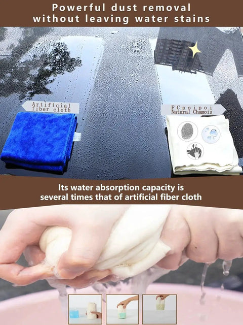 Comparison of Natural Chamois Lens Cleaning Cloth for Glasses Cameras Screens Scratchless and artificial fiber cloth