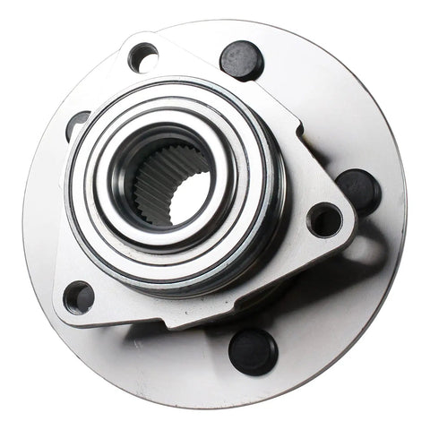 Front Wheel Hub And Bearing Assembly For 2002 To 2008 Dodge Ram 1500 With 5 Lugs Non ABS High Quality Replacement Front Hub Bearing For 2WD And 4x4 Trucks