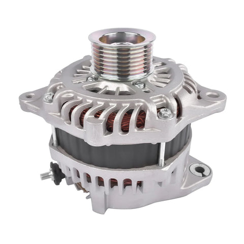 Front view of 150 Amp 12 Volt Alternator Replacement Direct Fit for Infiniti JX35 QX60 Nissan Murano Pathfinder 2013-2016