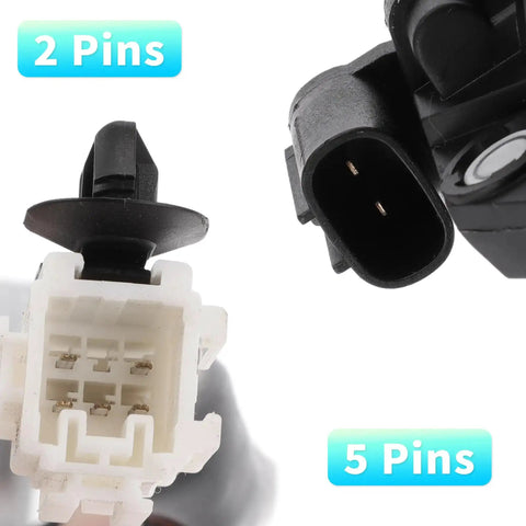 Rear Liftgate Lock Actuator With Cable Replacement For Honda Odyssey 2018-2022 And Honda CR-V 2017-2021 connectors with 2 and 5 pins