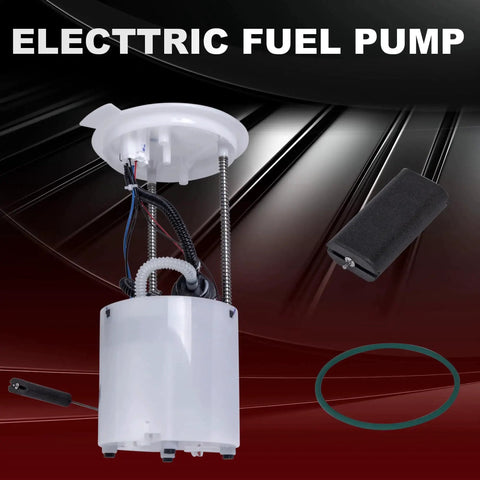 Electric Fuel Pump With Sending Unit For 2010 To 2012 Ford Escape And 2010 To 2011 Mercury Mariner And 2010 To 2011 Mazda Tribute V6 3 0L Replacement E2554M Does Not Include Pressure Regulator Plug And Play Direct Fit, product display image.