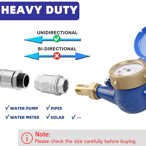 1 in NPT stainless steel spring check valve, inline vertical, non-return, DN25 for oil, water, gas, air