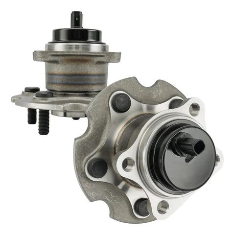 Rear Wheel Bearing And Hub Assembly With Abs 512372 For 2006-2018 Toyota RAV4 Rear And Compatible With Lexus NX300 2 Pack