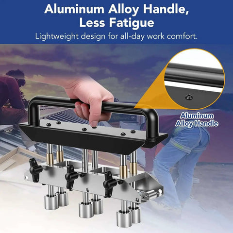 Three Station Roller For Bending Metal Roofing Materials From Zero To Ninety Degrees With Large Radius Sheet Metal Bead Roller