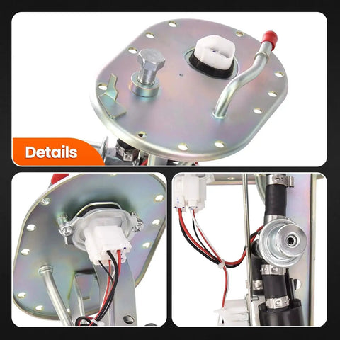 Toyota Rav4 2.0L Fuel Pump Module Assembly Replacement For 1995 To 2000 Direct Fit Plug And Play With 77203 42010 23280 74160 83320 49055 Fuel Sending Unit Level Sensor, detailed view