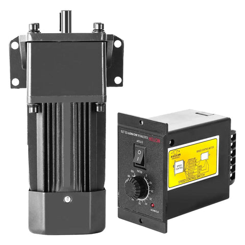 Heavy Duty 250W Variable Speed AC Motor With Gearbox And Bracket For Industry Robotics Automotive And Production Lines