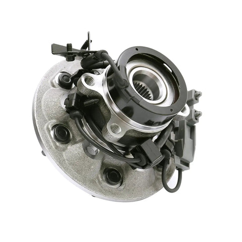 Front Left Wheel Bearing and Hub Assembly 6 Lug with ABS for 2004-2008 Chevy Colorado 4x4, GMC Canyon 4x4, Isuzu i 350 4WD, i 370 4WD