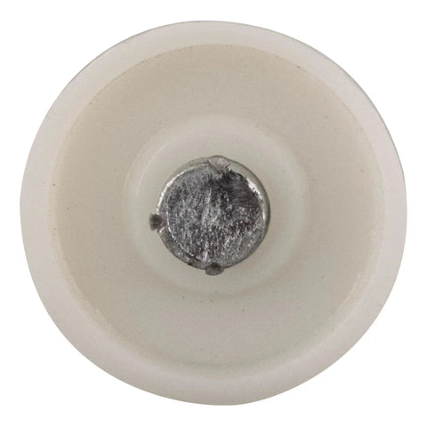 Spring Loaded Door Top Rolling Guide Replacement For Bi Fold Closet Doors With Seven Eighths Inch Wheel Diameter, front view