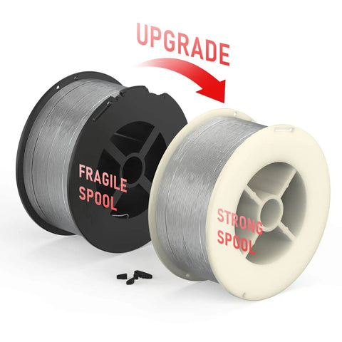 Upgrade to strong spool of Pro Grade ER4043 Aluminum MIG Welding Wire For Aluminum Alloys 035 Inch Diameter 1 Pound Spool By YESWELDER