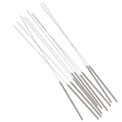 Pro Grade 11 Piece 0.4mm Nozzle Cleaning Kit With Stainless Steel Tweezers And Flexible Cleaning Needles For 3D Printers