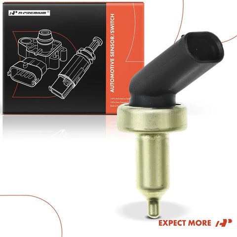 Coolant Temperature Sensor For Mini Cooper 2013 2014 2015 2016 Replacement Compatible With Cooper 1.5L 1.6L 2.0L Engines