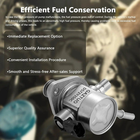 Ford Escape 2017 2019 And Fusion 2014 2020 1.5L L4 High Pressure Fuel Pump Replacement close-up with fittings visible