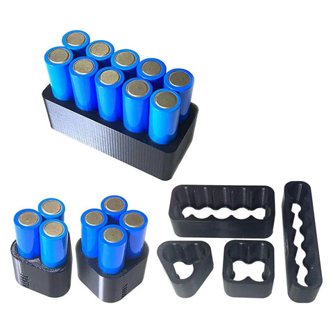 Adjustable 18650 Battery Welding Jig With ABS Fixture Offering 3, 4, 6, And 10 Hole Configs For Precise Battery Pack Assembly