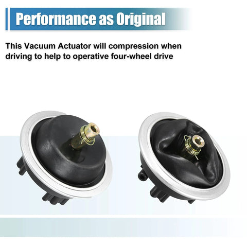 Front Differential Vacuum Actuator For 4WD Chevy S10 Blazer 1983 to 2005 GMC S15 Jimmy Sonoma 1983 to 2004 Pontiac 6000