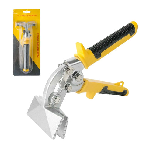 3 Inch Hand Seamers Sheet Metal Bender Tool With Straight Jaw product image, ergonomic handle, alloy steel, in packaging