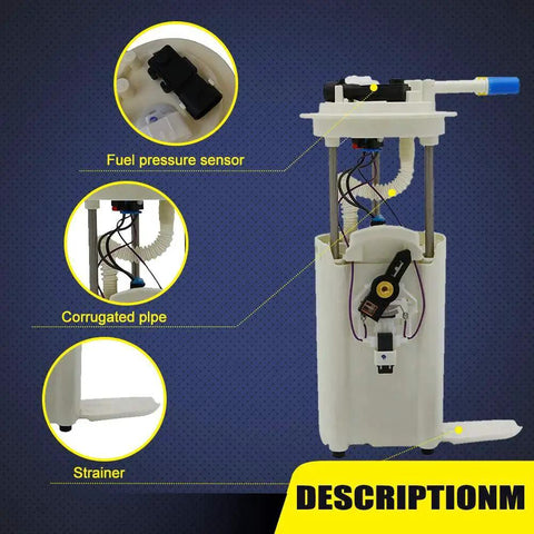 E3508M Fuel Pump And Sending Unit Replacement For Escalade Tahoe Yukon 4.8L 5.3L 6.0L Gas SUV V8 2000 To 2003 Denali 6.0L