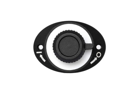 Front view of Black Label MagJig 185 Magnetic Clamp For Studio Furniture And High End Cabinetry, 140lb Hold, contoured design