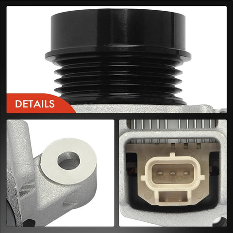 Image of Alternator For Ford Fusion 2013 Through 2020 2.0L 2.5L 12V 150A With 4 Groove Decoupler Pulley Clockwise Replacement Part A2TX2681 showing connections and details