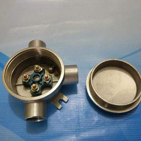 Open Tough Stainless Steel Explosion Proof Junction Box For Hazardous Locations Cable Junction Box Level IIC 316 And 304