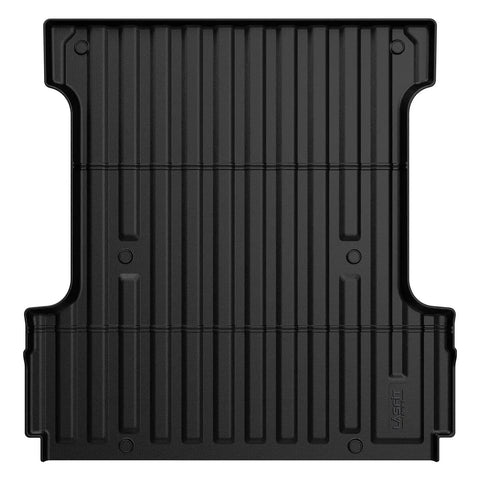 5.5 Foot Truck Bed Mat for Ford F 150 2024 2025 2026 67.1 Inch Bed, black TPE liner, custom fit, heavy duty protection.